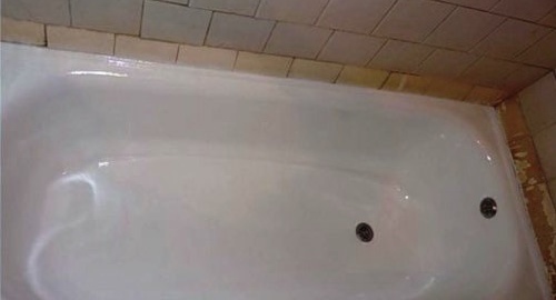 Реставрация ванны жидким акрилом | Тверская