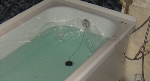 Установкой акрилового вкладыша | Тверская